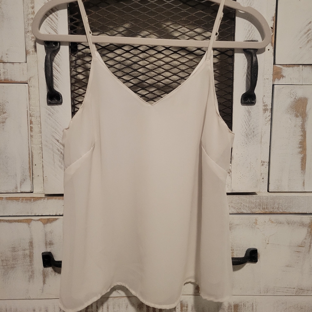 White tank top